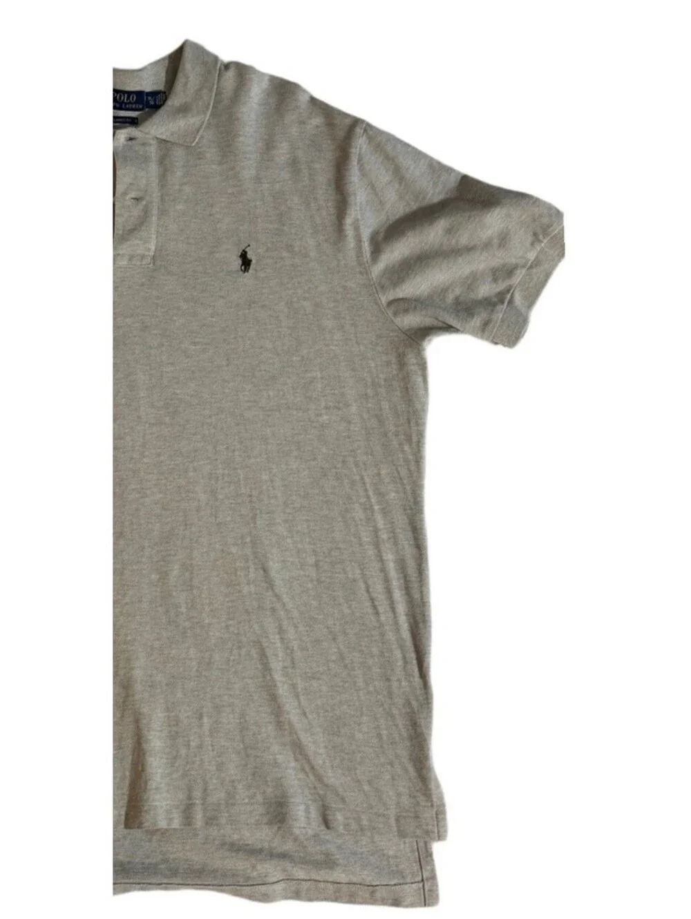 Polo Ralph Lauren Polo Shirt XL Classic Fit Gray Heather Short Sleeve Casual